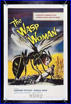 THE WASP WOMAN? CineMasterpieces 1959 BUG HORROR INSECT SCARY MOVIE POSTER