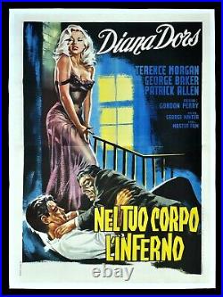 TREAD SOFTLY STRANGER? CineMasterpieces DIANA DORS SEXY ITALIAN MOVIE POSTER