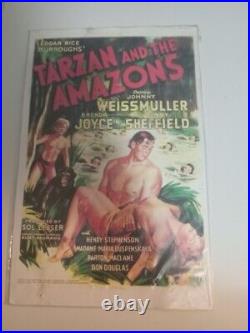 Tarzan And The Amazons CineMasterpieces 1SH Original Movies Poster 1945