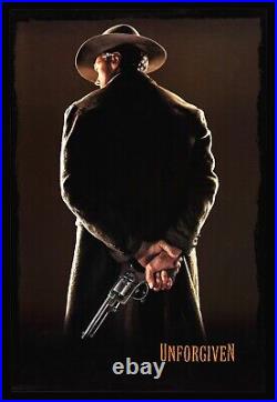 UNFORGIVEN? CineMasterpieces ORIGINAL MOVIE POSTER CLINT EASTWOOD WESTERN 1992