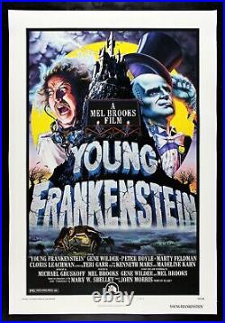 YOUNG FRANKENSTEIN? CineMasterpieces VINTAGE HORROR COMEDY MOVIE POSTER 1974