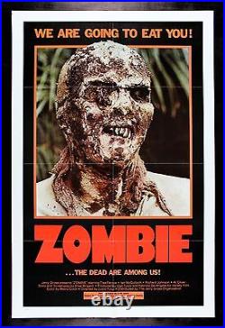 ZOMBIE CineMasterpieces ORIGINAL NIGHT OF THE LIVING WALKING DEAD MOVIE POSTER